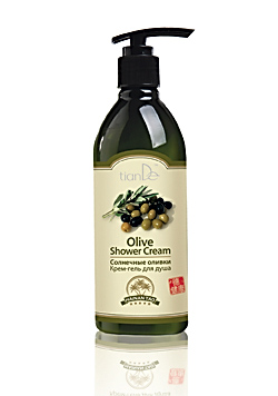 Крем-гель для душа «Солнечные оливки»